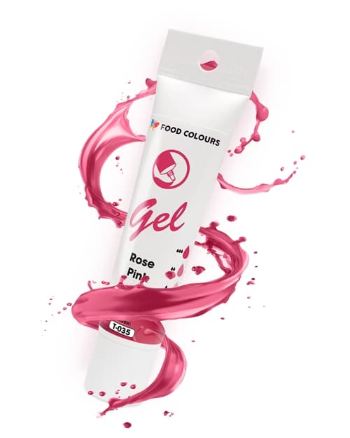 Gel frugtfarve PINK 30g frugtfarver