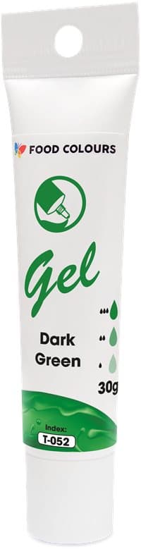 Livsmedelsfärger Gel Mörkgrön 30g