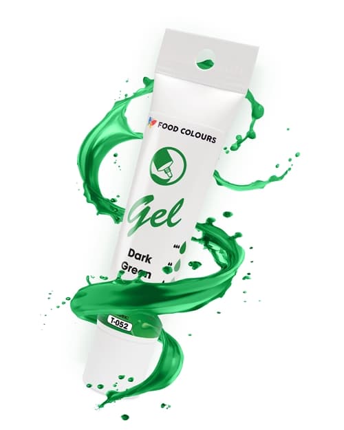 Livsmedelsfärger Gel Mörkgrön 30g