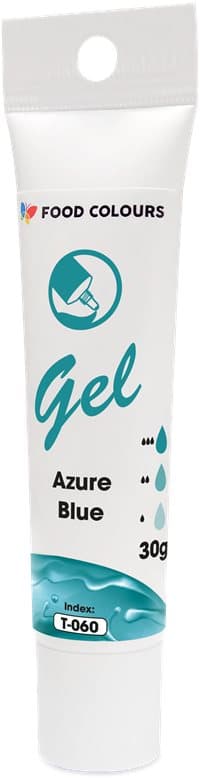 Livsmedelsfärger Gel BLÅ AZUR 30g