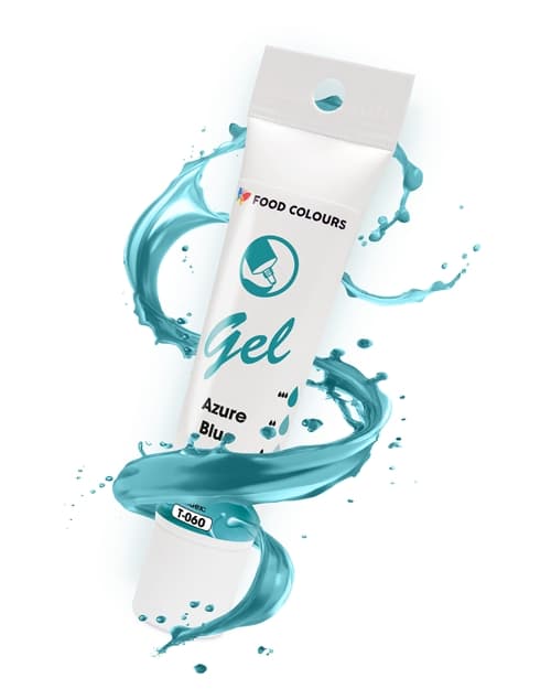 Livsmedelsfärger Gel BLÅ AZUR 30g