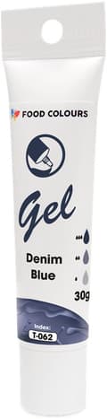 Miniatyrbild 2 av 4: JEANSBLÅ 30g Livsmedelsfärger Gel Livsmedelsfärger