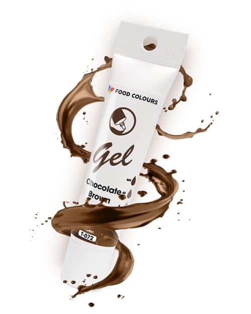 Gelkaramellfärg CHOKLADBRUN 30g Livsmedelsfärger