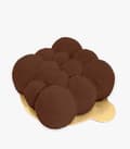 Miniatyrbillede 2 af 2: Ruskindsspray BRUN Fødevarefarver Fløjl 100 ml Chokolade Dessert