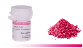 Karamellfärgpulver 5g ROSA (Azorubin)