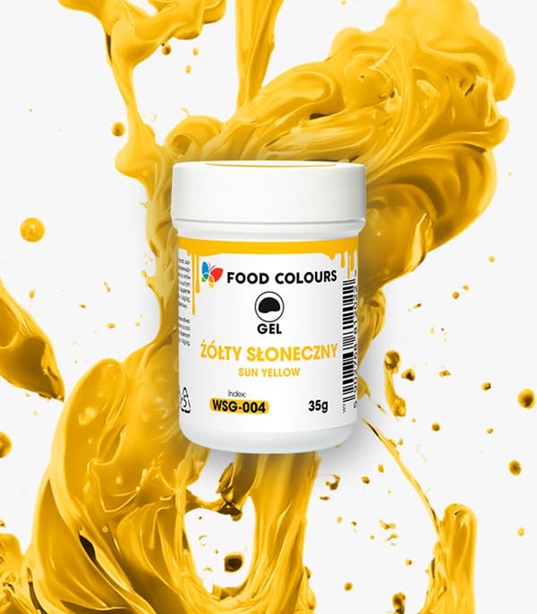Gelmatfärg gul 35g