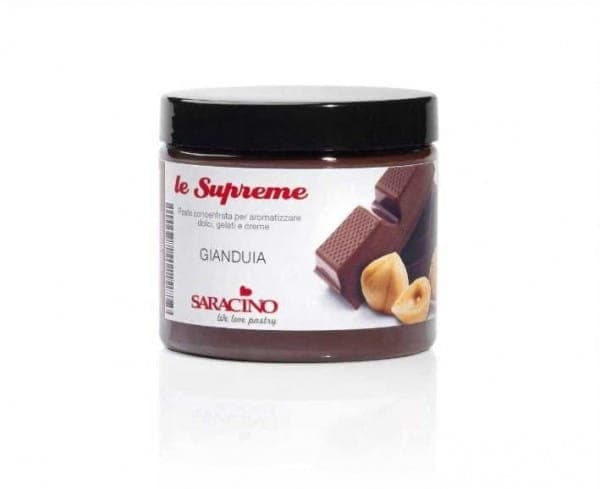 Arompasta i gräddenöt-choklad 200g Saracino