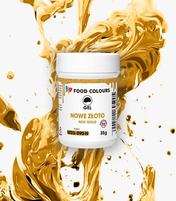 Gelkaramellfärg GULD 35g