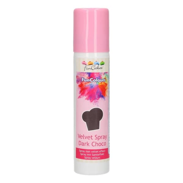 VELVET Mockaspray 100ml MÖRK CHOKLAD FunCakes