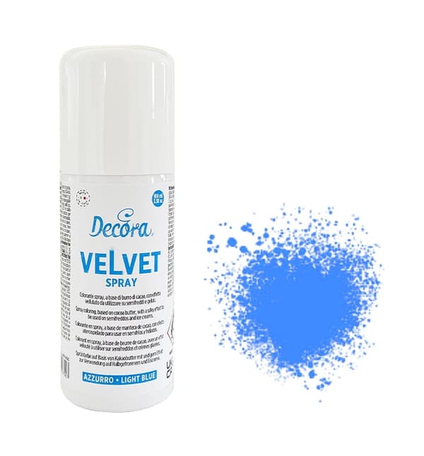VELVET Ruskindsspray 100ml LYS BLÅ Decora