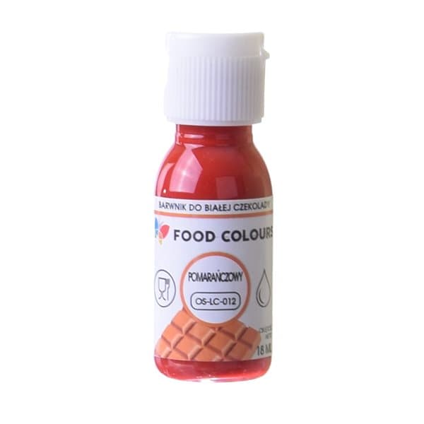 Karamellfärg för choklad och fettiga massor ORANGE 18ml