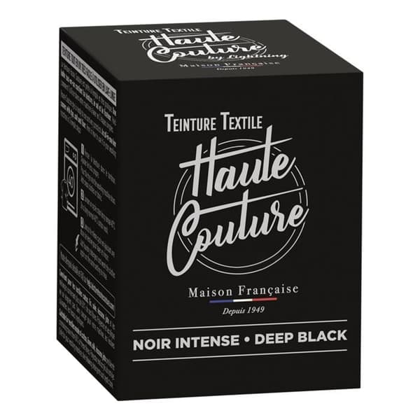 Intensiv svart haute couture tygfärg 350g
