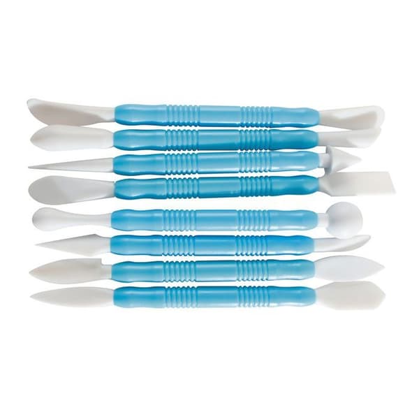 8 SCULTURE MODELLERINGSVERKTYG CSK C4 MODELLING PASTA FIMO TÅRKLATSPACK PRO KÖK DECO DISHAR KONST FRITID KREATIVT NY SPATEL