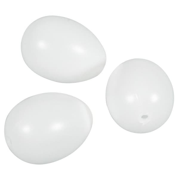 Plastikägg 6 cm 10 stycken