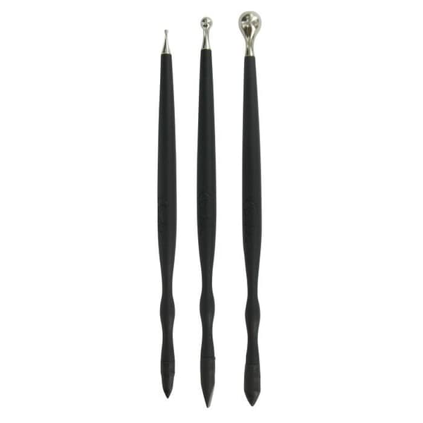 Set av modelleringsverktyg - Artémio - Deg och lera - Flexibla - Metallspetsar - Längd 19 cm
