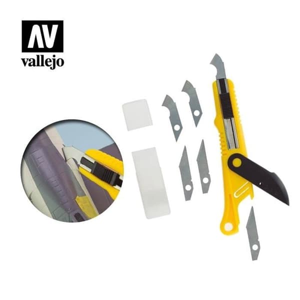 Vallejo Skulpturkniv i plast