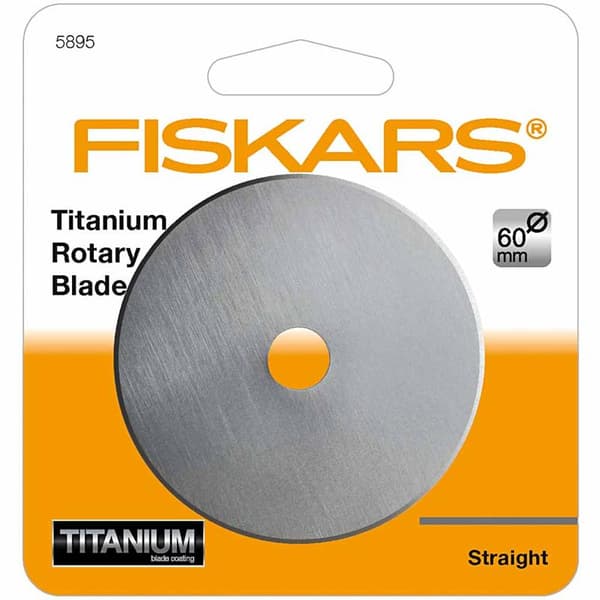 Fiskars Knivblad till rullkniv - 60 mm - Rakt
