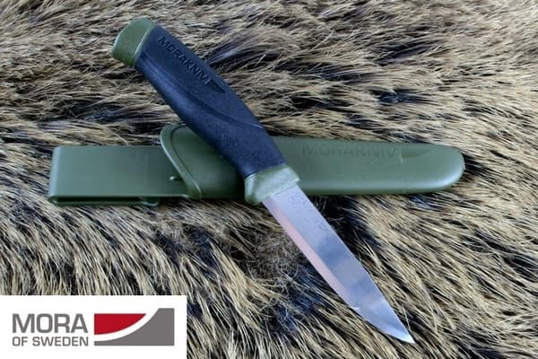 Mora Companion MG kniv oliv rostfritt stål