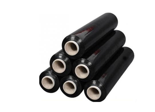 STRETCHFOLIE 2,6 kg SVART RULL
