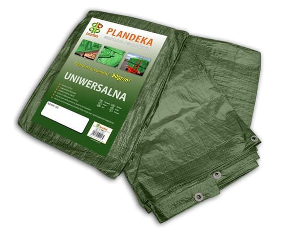 VAHVISTETTU VIHREÄ TARPAT 90g 3 x 5m BRADAS