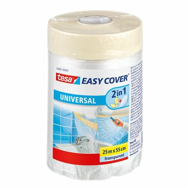 TESA MALERI FILM MED TAPE 25m x 0,55m