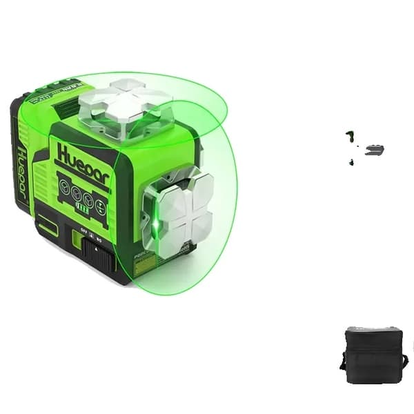 Laser Niveau, Grøn Stråle, Bluetooth, SET-1