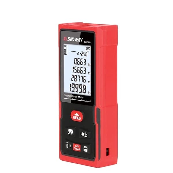 Laseravståndsmätare, Dubbel Bubbla, Digitalt Mätverktyg, SW-100G