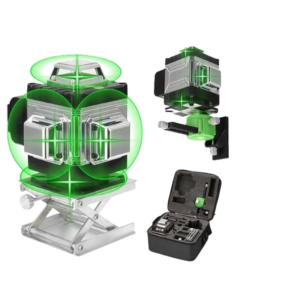 Laser-taso, 4D-teknologia, kaukosäätötoiminnot, SET3 -EU PISTOKE SET1 -EU PLUG