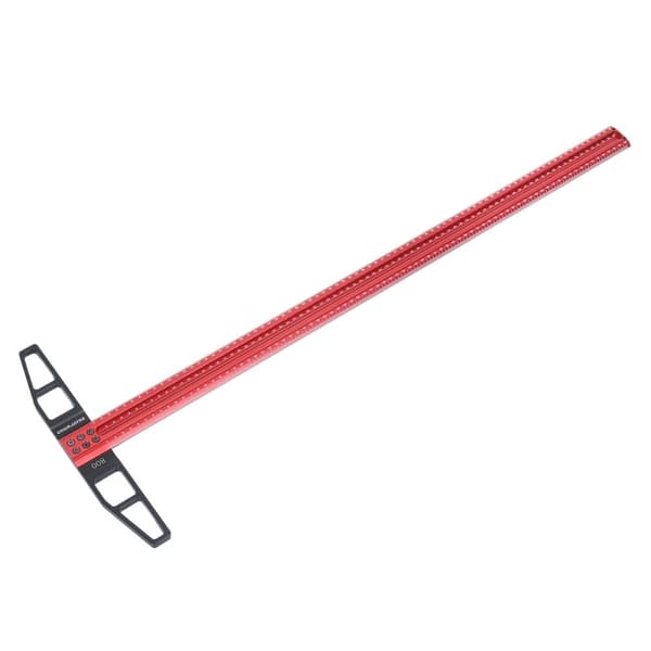 Træbearbejdning Scribe Square Lineal, T-type Design, 300-1000mm Længde, Hul Scribing & Tegning Markering Gauge,800mm