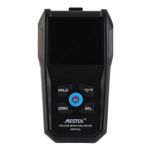Wood Humidity Tester, Ikke Destruktiv Induktiv, Enhedsomregning,sort