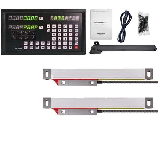 DRO-2V Digitalavläsning, NTS-S och NTS-M Skala, Precisionmätning, Hög Upplösning,DRO (2ST NTS-S)