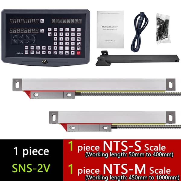 DRO 2 Akselin Digitaalinen Näyttö, NTS-S Skaala, NTS-M Skaala,DRO (NTS-S NTS-M)