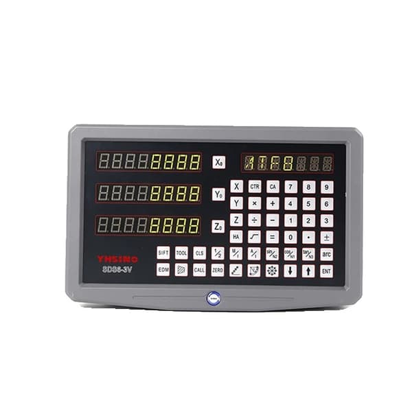 CNC Drejebænk Fræs Digital Udlæsnings Kit, Sino Dro SDS6-2V/3V Sæt, Lineær Skala 5U 5V TTL, 3-akset dro