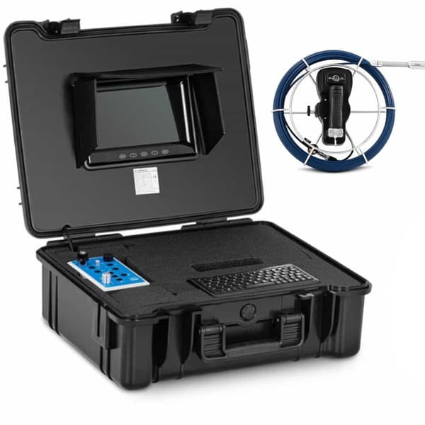 Endoscope HD inspektionskamerasonde 30m LED TFT farveskærm 7''