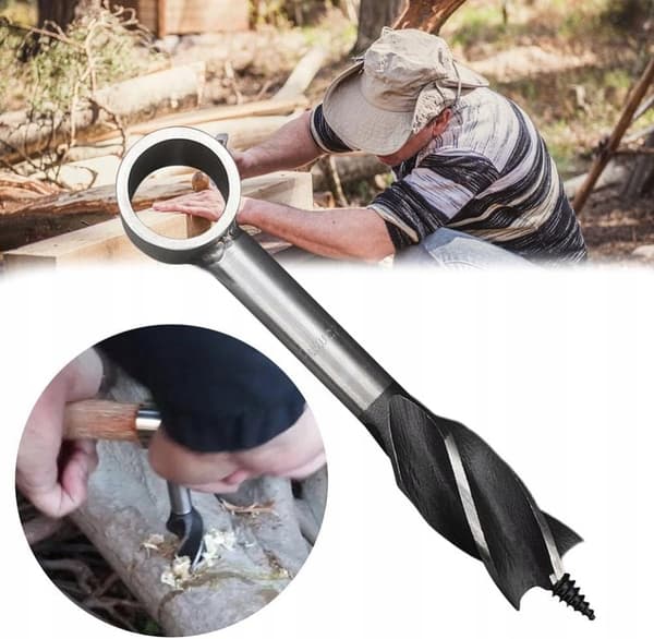 Bushcraft nøgle håndboremaskine overlevelse håndboremaskine