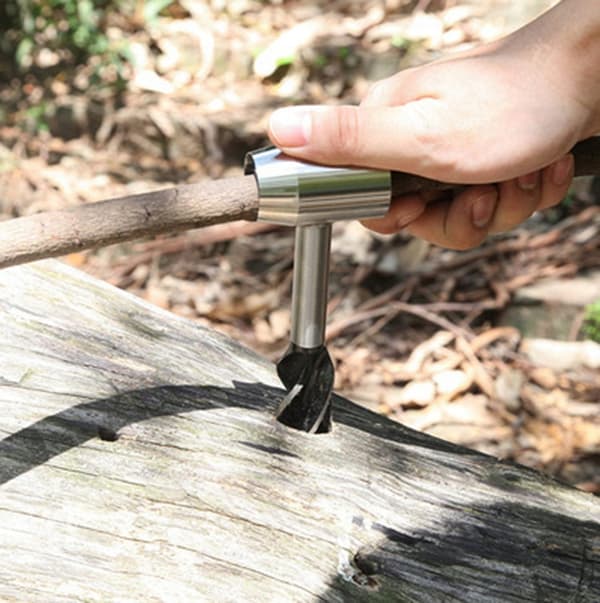 Bushcraft nøgle håndboremaskine overlevelse håndboremaskine