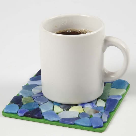 Bricka MDF - stl. 10x10 cm - 50 st