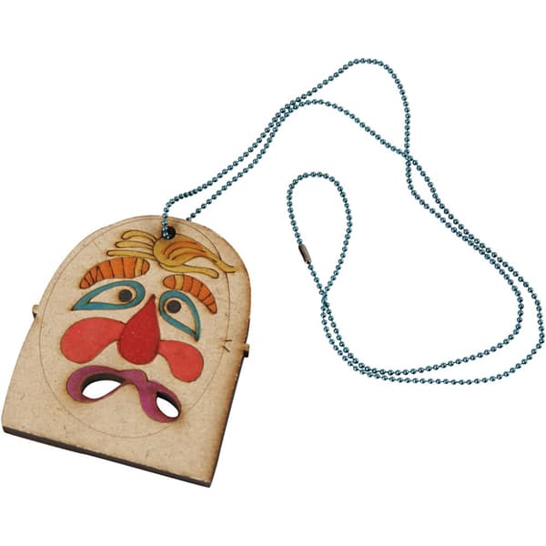 Masker i MDF - 5,5-7 cm - 24 st