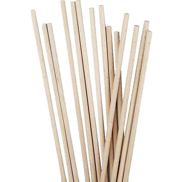 Rundstav 4 mm - Längd: 15 cm - 100 st