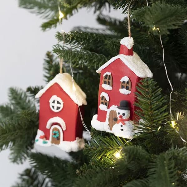 Hus av Papp - Med Upphängning - 9,5-12x 5,5-6,5 cm - 36 st