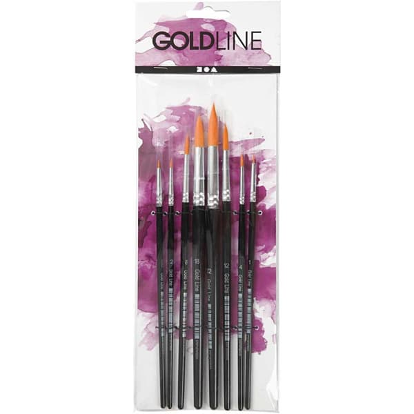 Penslar Gold Line Nr 0-22 8 st