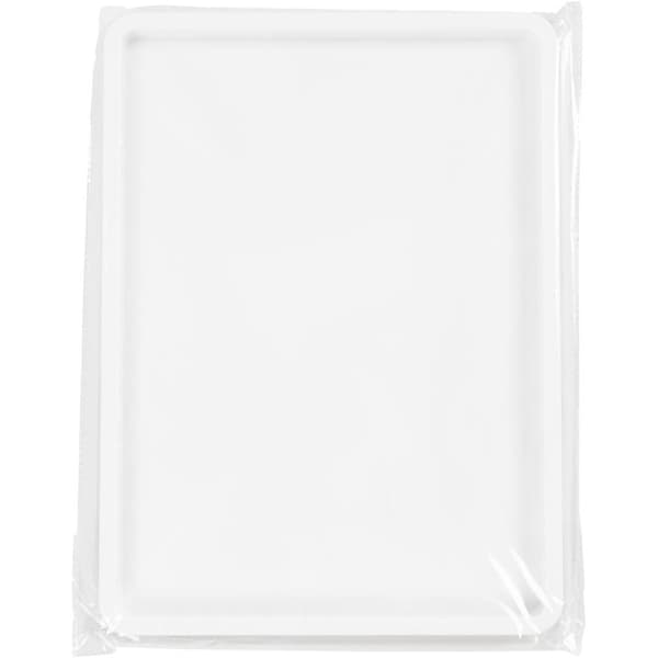 Malebrett, D: 1,5 cm, str. 25x34 cm, hvit, 1 stk.