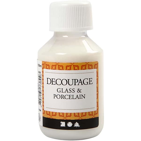 Decoupagelack Glas och Porslin 100 ml