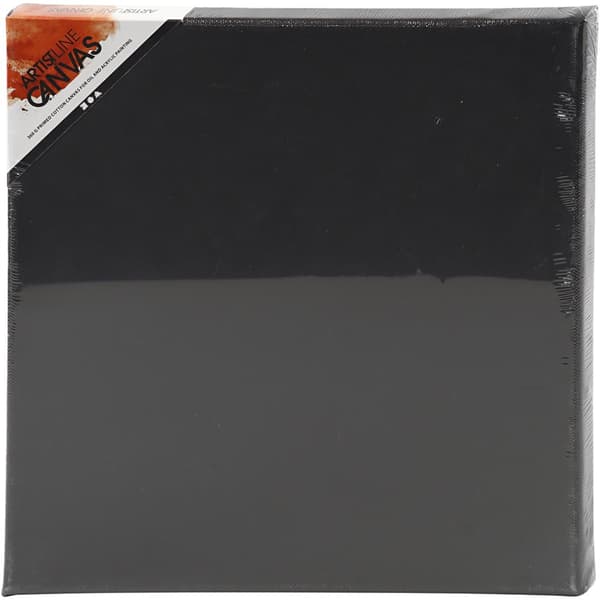 Malelerret, str. 30x30x1,6 cm, 360 g, svart, 1 stk.