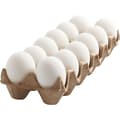 Miniatyrbilde 6 av 6: Egg, H: 6 cm, hvit, 12 stk./ 1 pk.