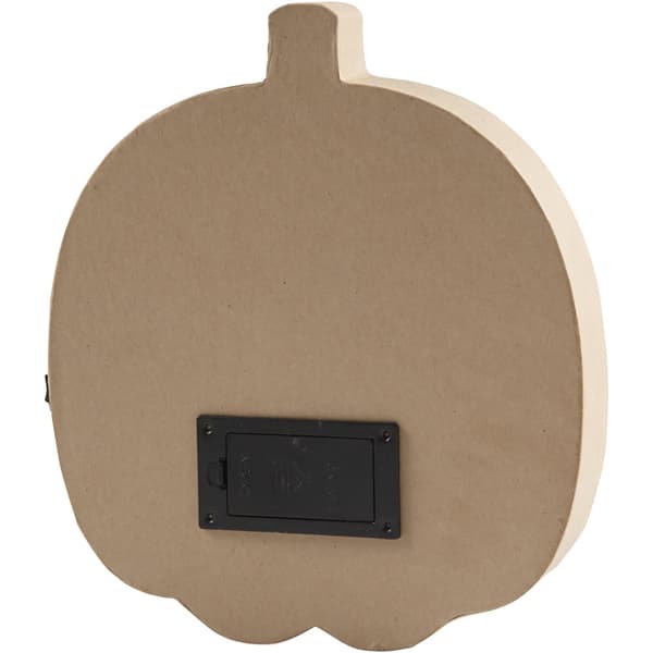 Pumpa Halloween med batteridrivet ljus 25 cm 1-pack