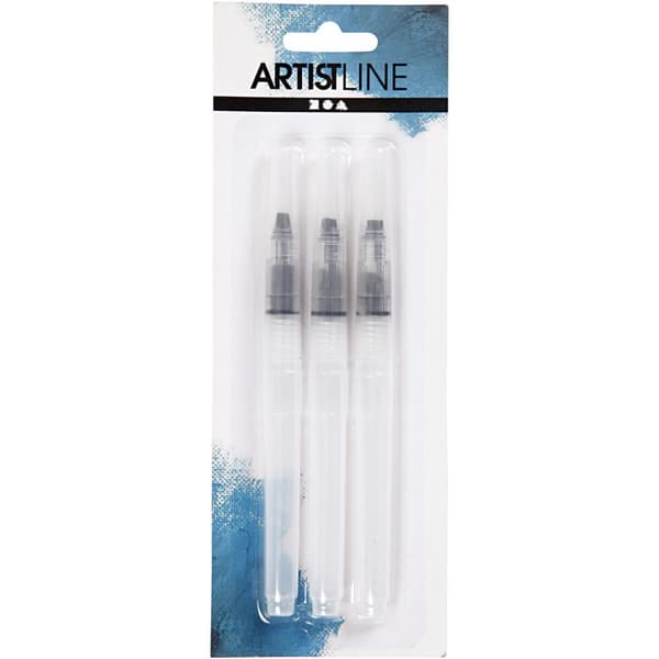 Vandpensler, str. S+M+L, 10 ml, 3 stk./ 1 pk.
