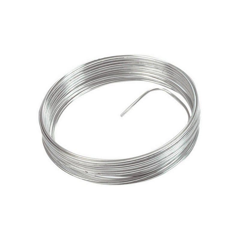 Metalltråd till dekoration Silver, 5 m.