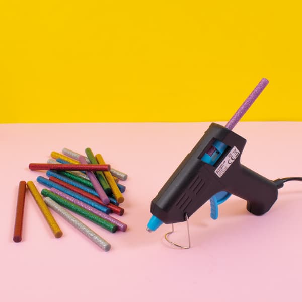 Limstift Ø 7 mm 18 stk. Glitter Playbox
