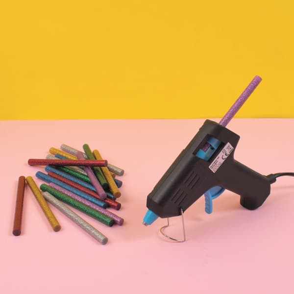 Limstift Ø 7 mm 18 stk. Glitter Playbox